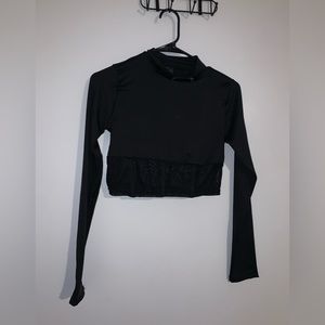 Naruto Crop Mesh Top NWOT